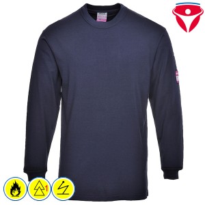 PortWest FR11 flammhemmendes antistatisches T-Shirt