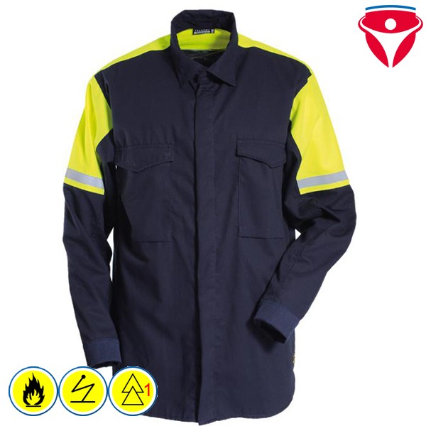 Tranemo FR MultiNorm Hemd mit Reflexstreifen