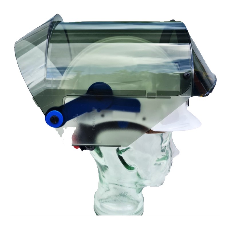 Störlichtbogen Klasse 2 Visier Set APC2 mit Stirnlampe + WBS SF 3000