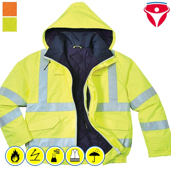 PortWest S773 BizFlame MultiNorm Piloten Jacke
