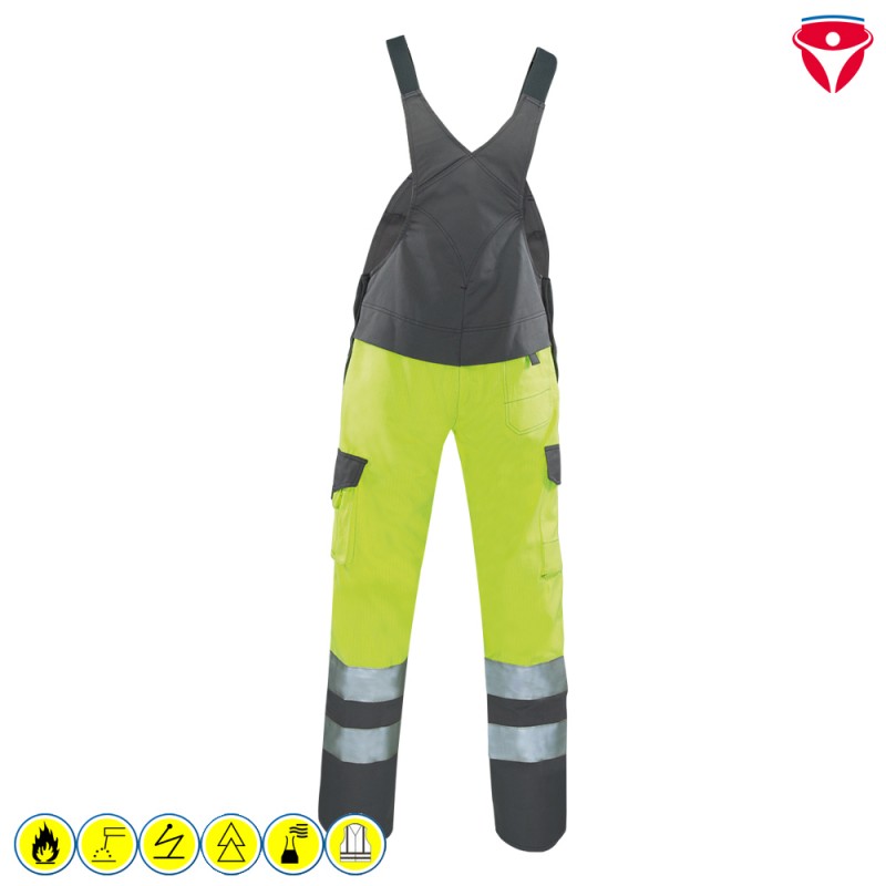 Rofa MultiSeven Warnschutz Latzhose 362