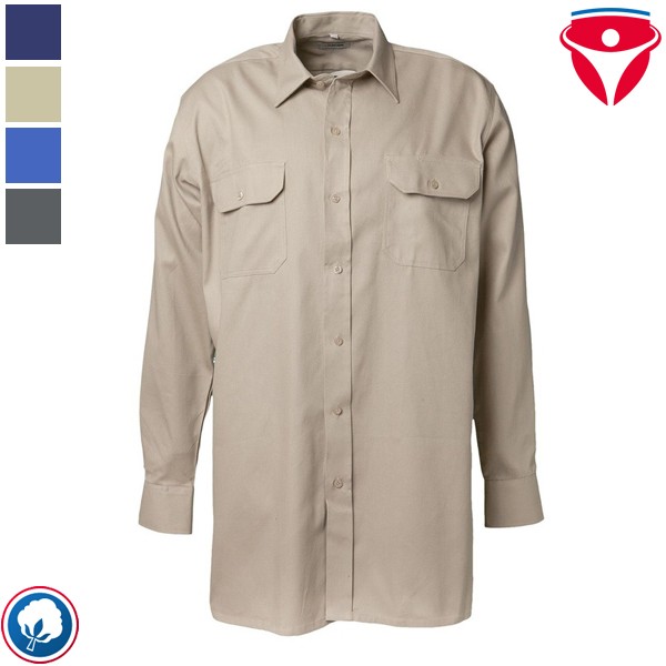 Planam Köperhemd 1/1 Arm