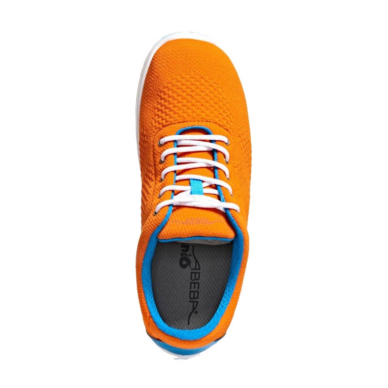 Abeba UNI6 6774 | Berufshalbschuhe O2, orange-blau