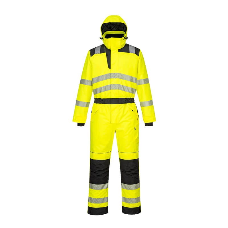 PortWest PW352 Hi-Vis Warnschutz Winter Overall