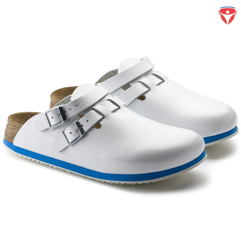 Birkenstock Kay SL Clog Naturleder Arbeitsschuhe | Weichbettung