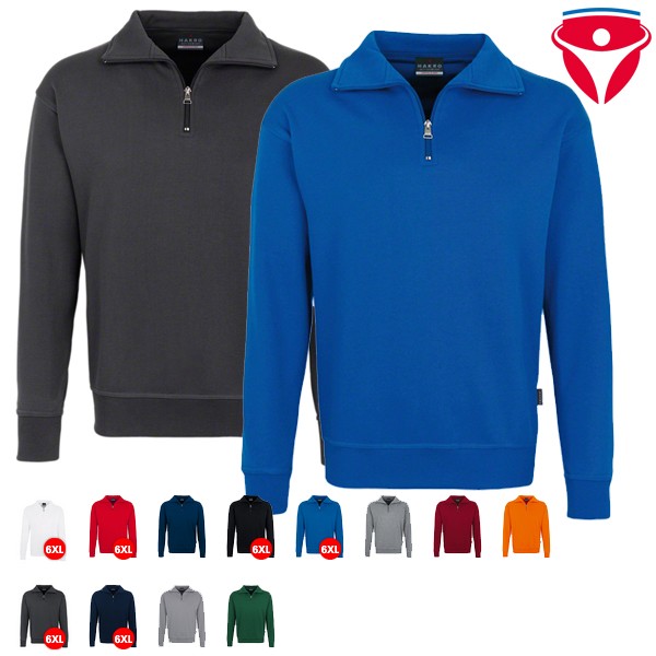 Hakro Sweatshirt 451 Zip Premium