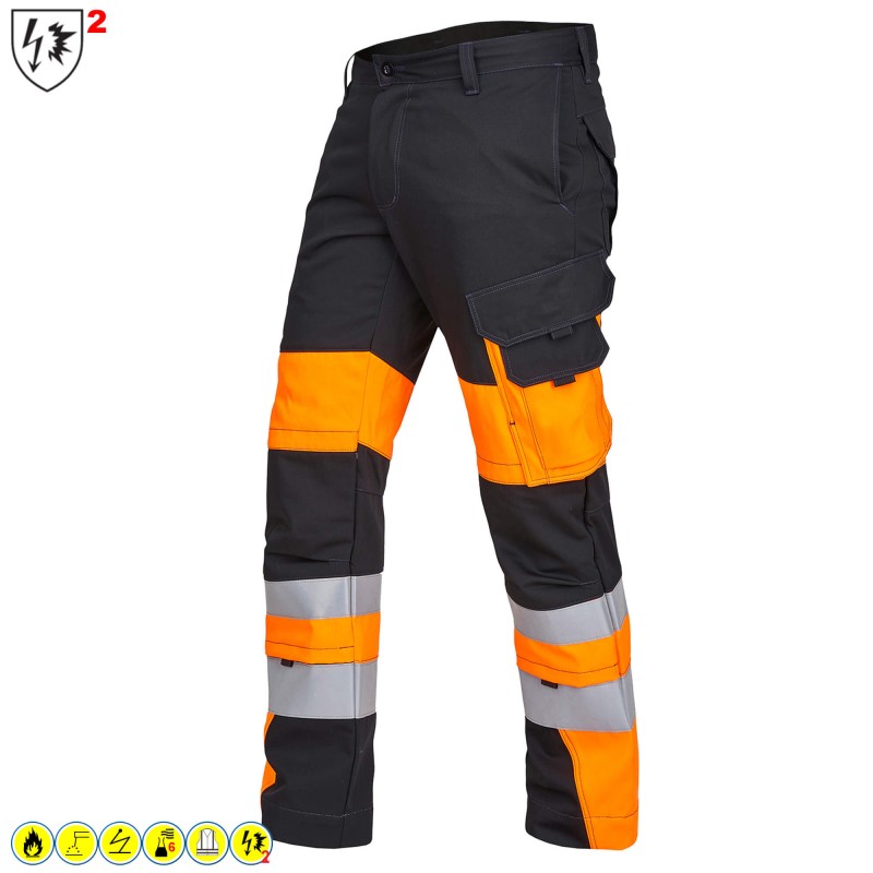 Rofa Vis-Line 1 Bundhose 665 2430 mit Störlichtbogenschutz APC2