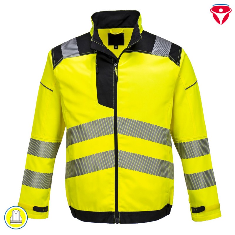 PortWest T500 Vision Warnschutzjacke
