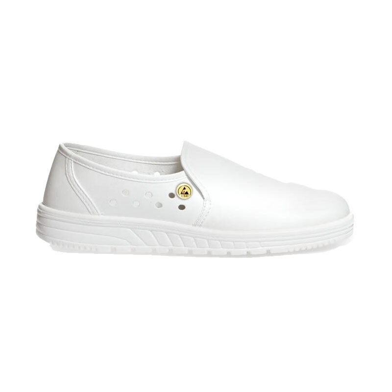 Abeba AIR CUSHION 32370 | Sicherheitshalbschuhe O1 ESD, weiß
