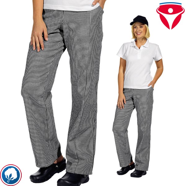 Leiber 08/609 Kochhose mit Gummizug