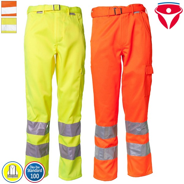 Planam Warnschutz Hose | einfarbig