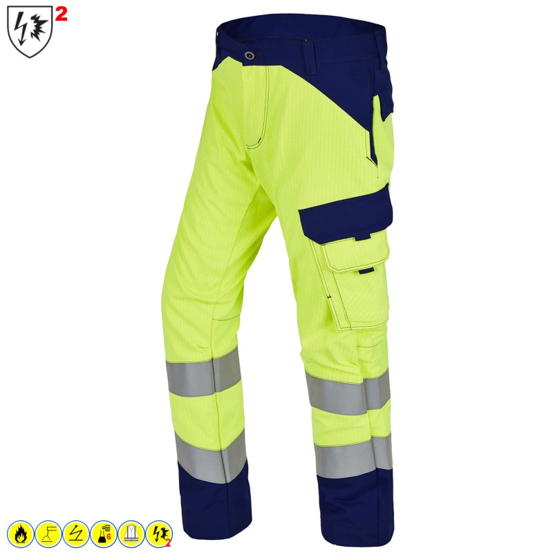 Rofa MultiNorm Warnschutz Bundhose 455 2385 doppellagig