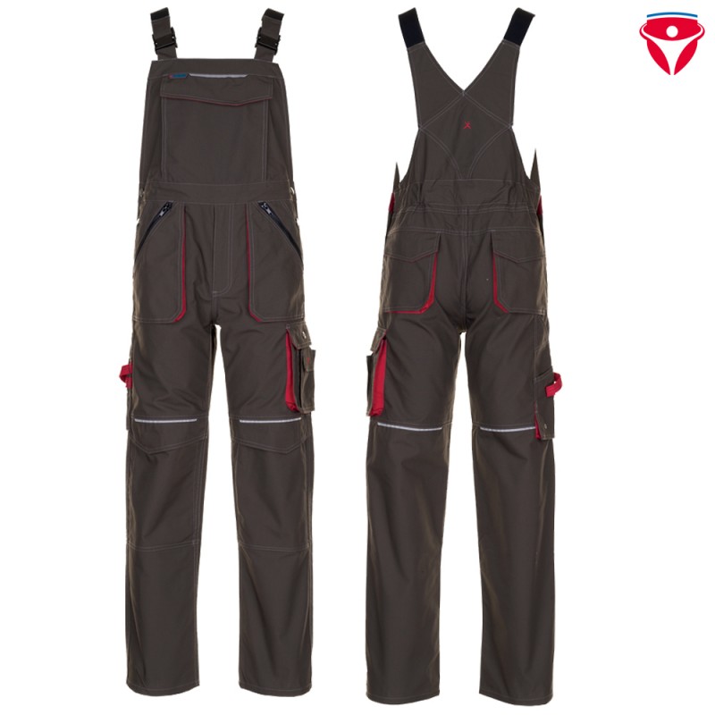 Planam Latzhose Basalt