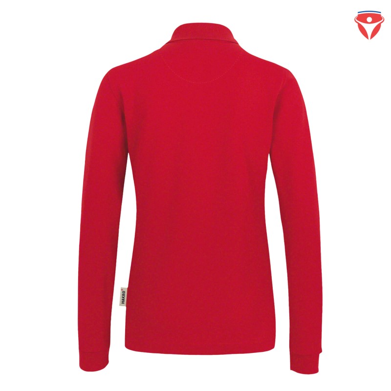 Hakro 215 Damen Longsleeve-Poloshirt Mikralinar