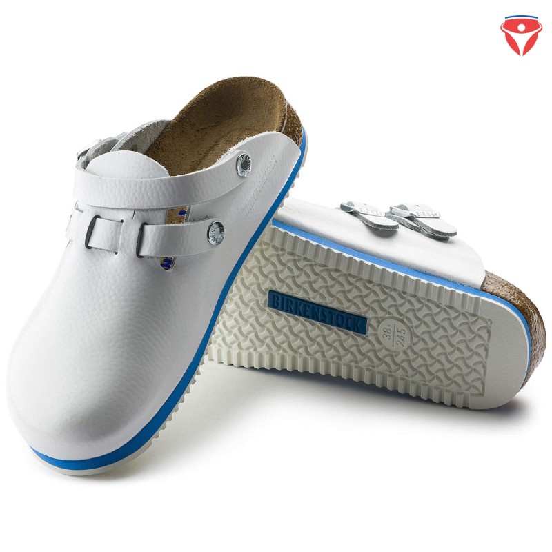 Birkenstock Kay SL Clog Naturleder Arbeitsschuhe | Weichbettung