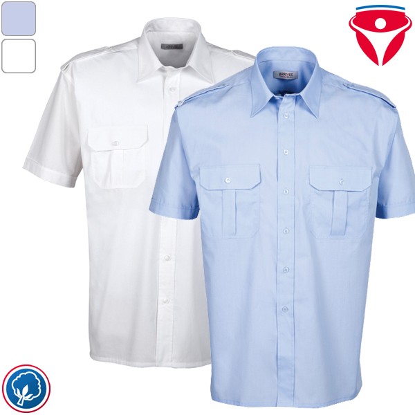 HaVeP Pilot Hemd kurzarm