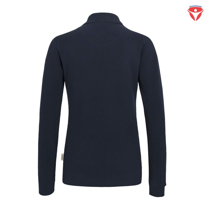 Hakro 215 Damen Longsleeve-Poloshirt Mikralinar