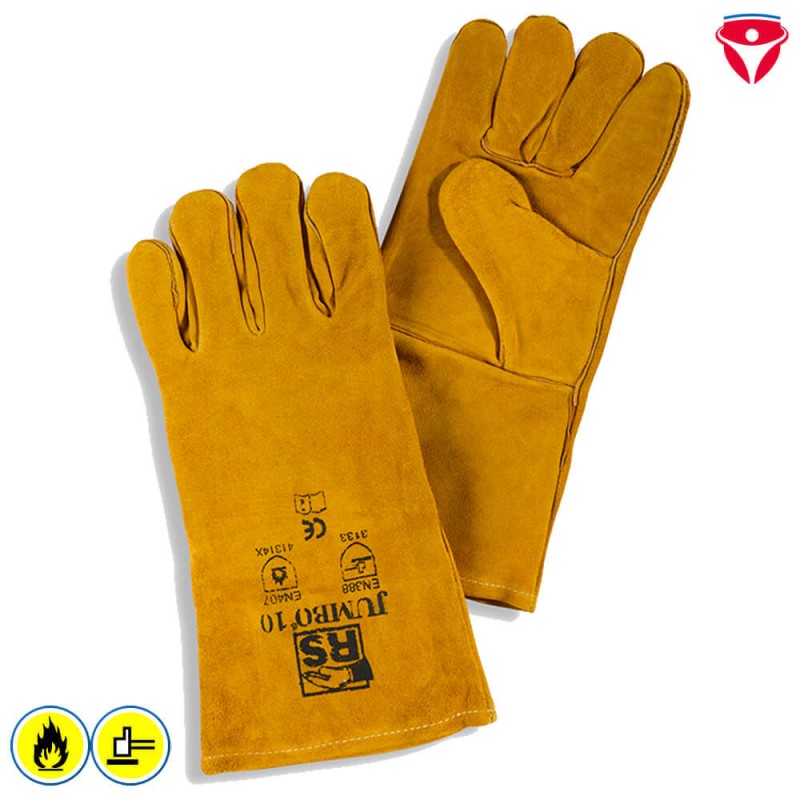Tempex Schweisser Handschuhe nach EN 407 und 388