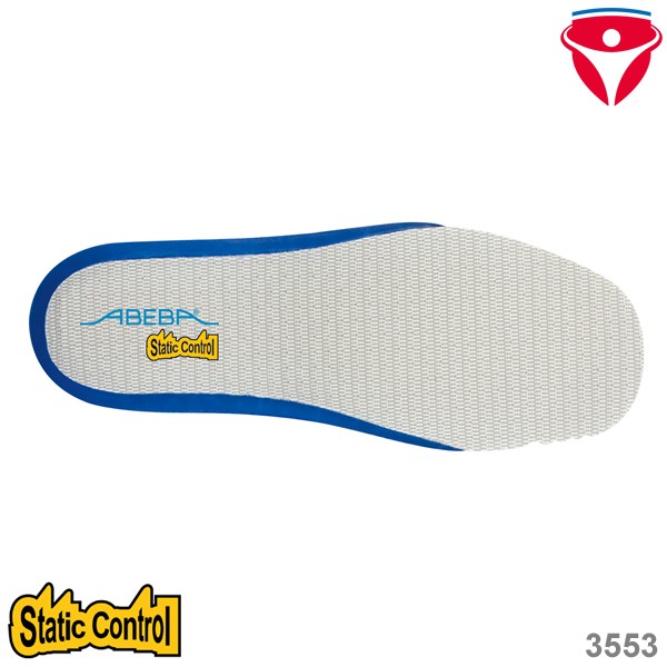 ABEBA 3553 Einlegesohlen für Static Control Sicherheitsschuhe ESD gerecht nach EN 61340