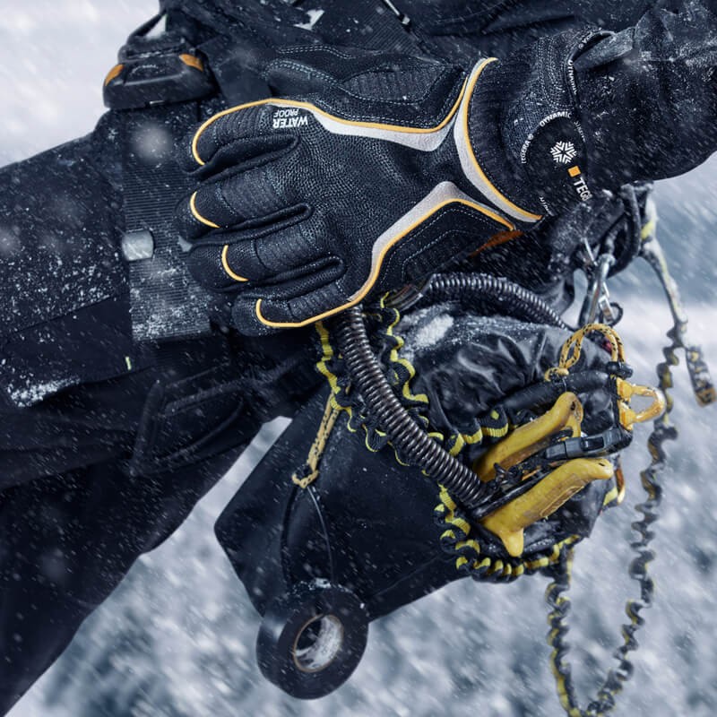 Ejendals TEGERA 7797 Kälteschutz Handschuhe aus Ziegenleder