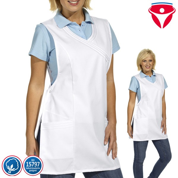 Leiber 08/1227 Überwurfschürze mit Taschen