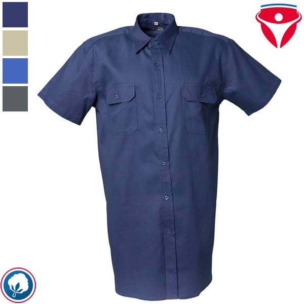 Planam Köperhemd 1/4 Arm