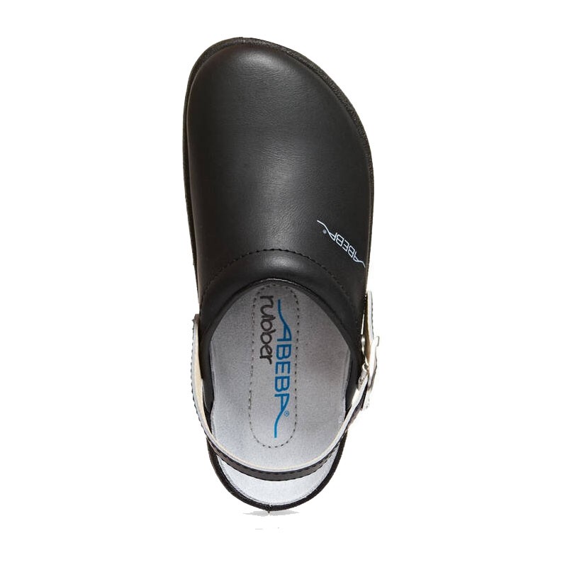 Abeba RUBBER 9252 | Clogs OB, schwarz