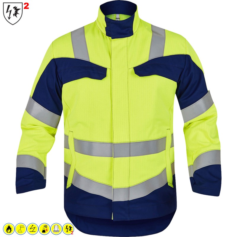 Rofa MultiNorm Warnschutz Jacke 455 2384 | doppellagig