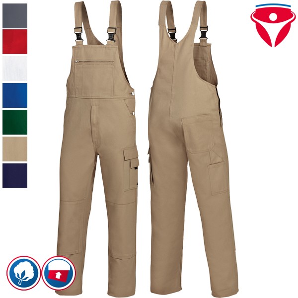 BP Basic 1482 Latzhose mit Kniepolstertaschen