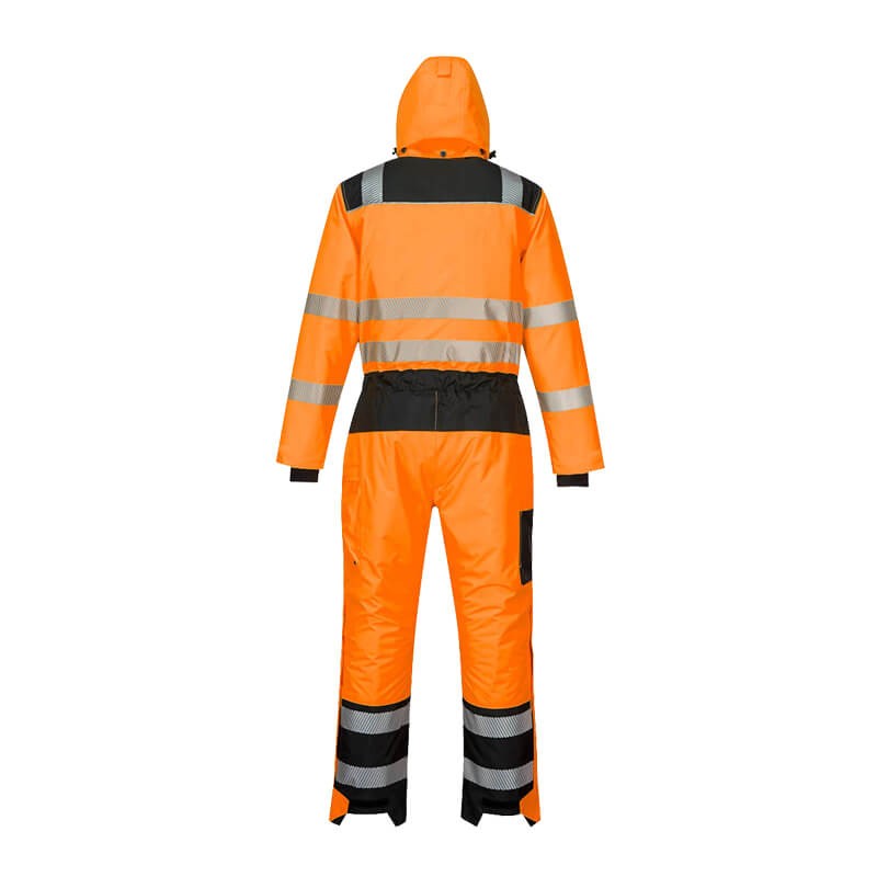 PortWest PW352 Hi-Vis Warnschutz Winter Overall