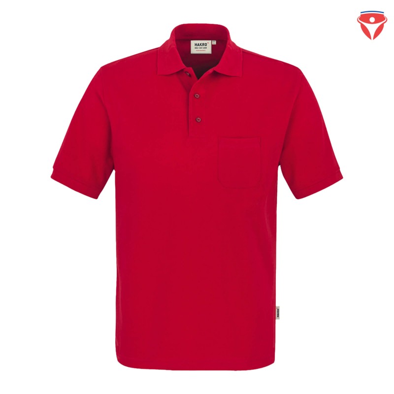 Hakro 812 Herren Performance Pocket-Poloshirt Mikralinar