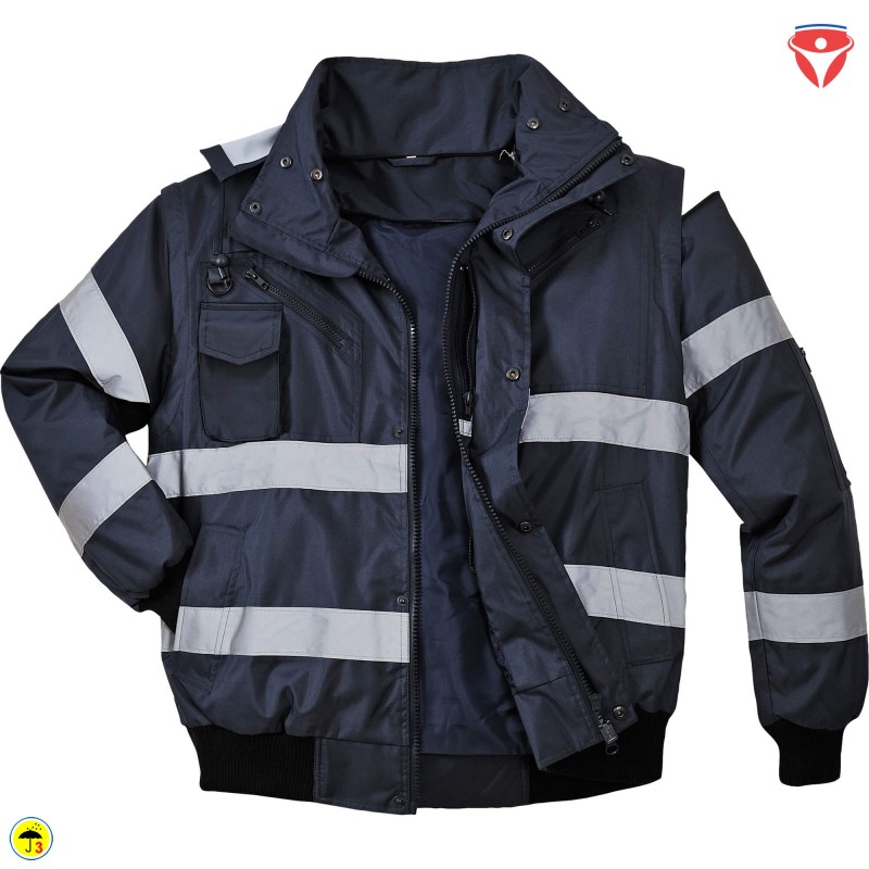 PortWest S435 Iona 3-in-1 Pilotjacke Klasse 3