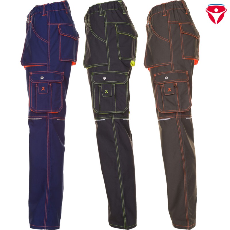 Planam Basalt Neon Bundhose