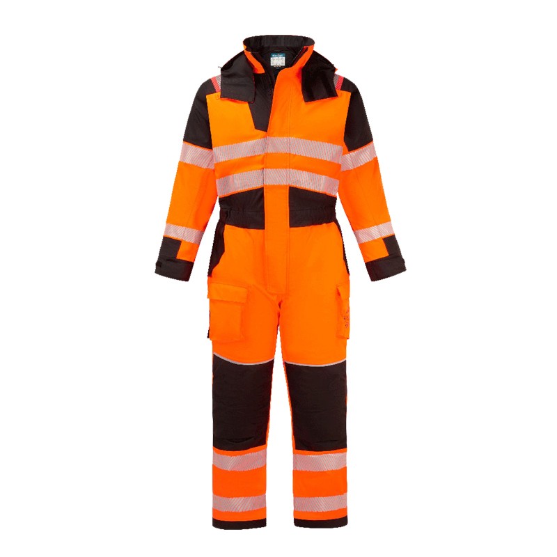 PortWest FR516 MultiNorm Warn Wetterschutz Winter Overall 7 kA | APC2