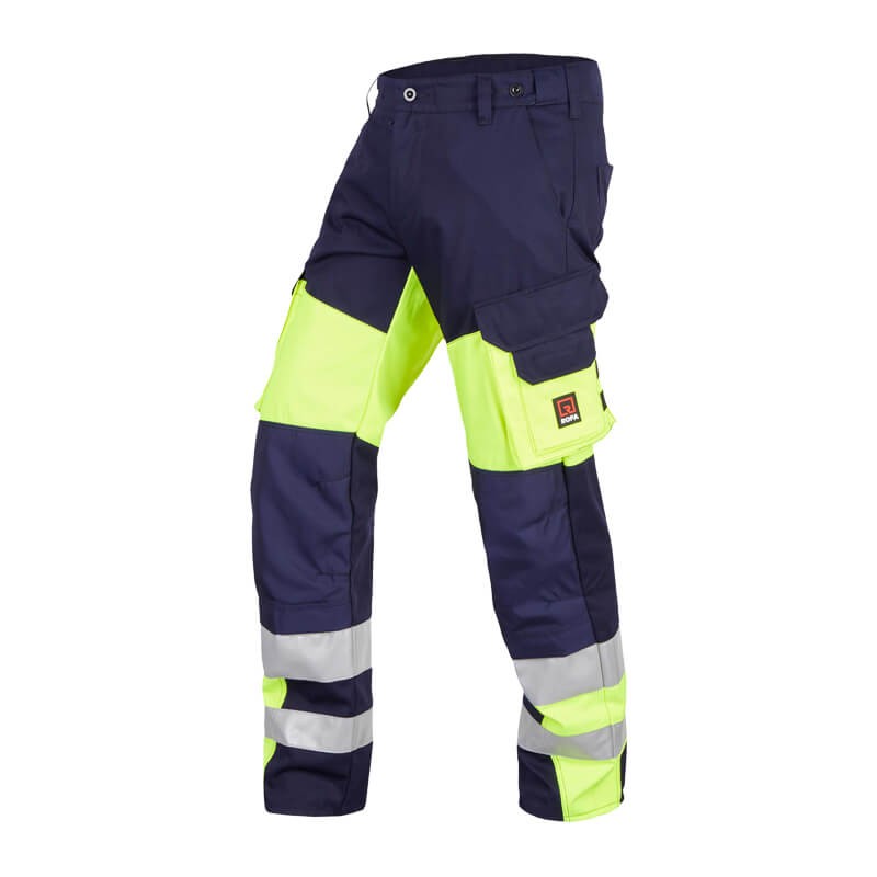 Rofa TeamWork Hi-Vis Damen Bundhose 570 2502