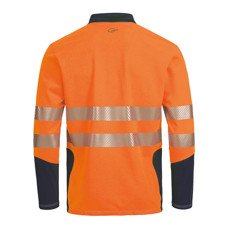 HB-MODarc knit Warnschutz Polo-Shirt FR Klasse 2