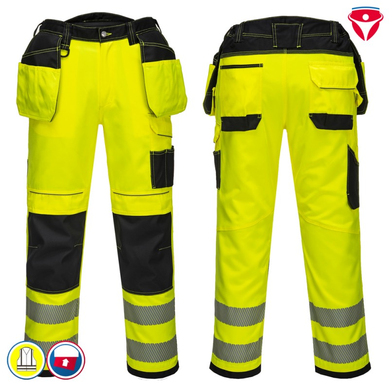 PortWest T501 - PW3 Vision Warnschutzhose