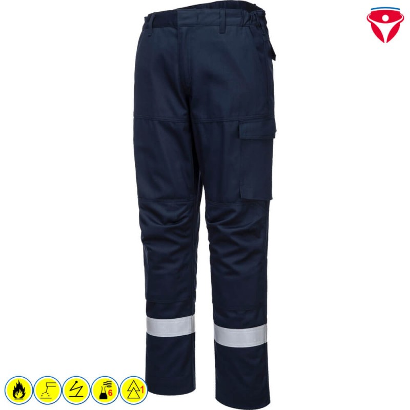 PortWest FR66 BizFlame MultiNorm Ultra Bundhose | metallfrei