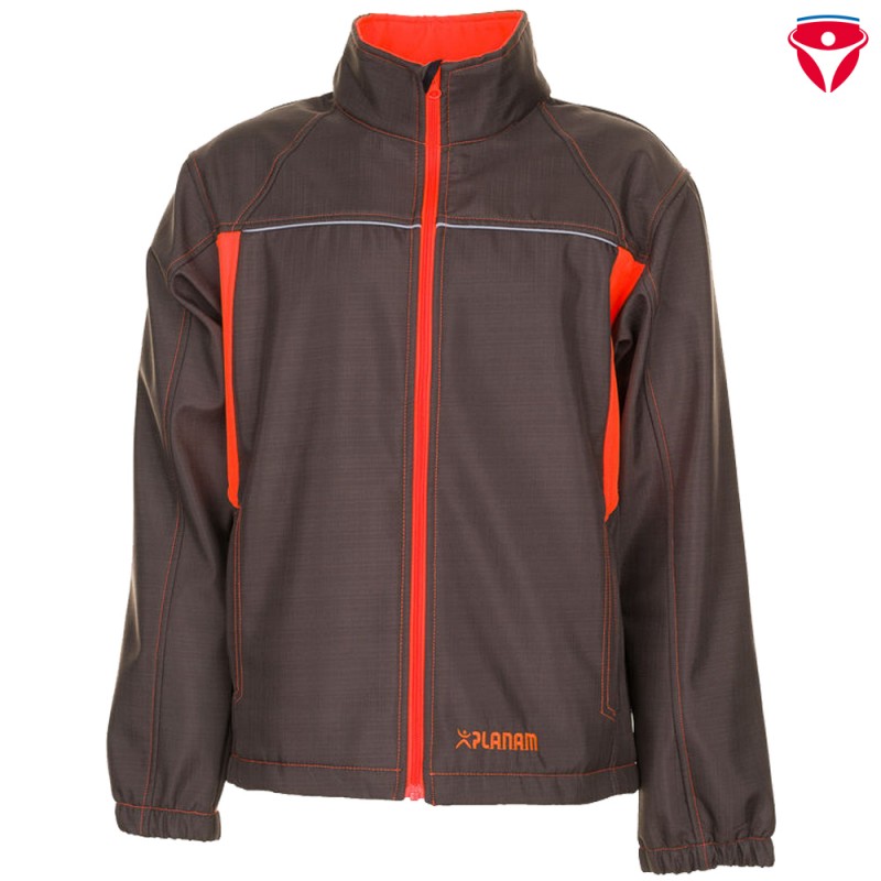 Planam Basalt Neon Softshell Jacke