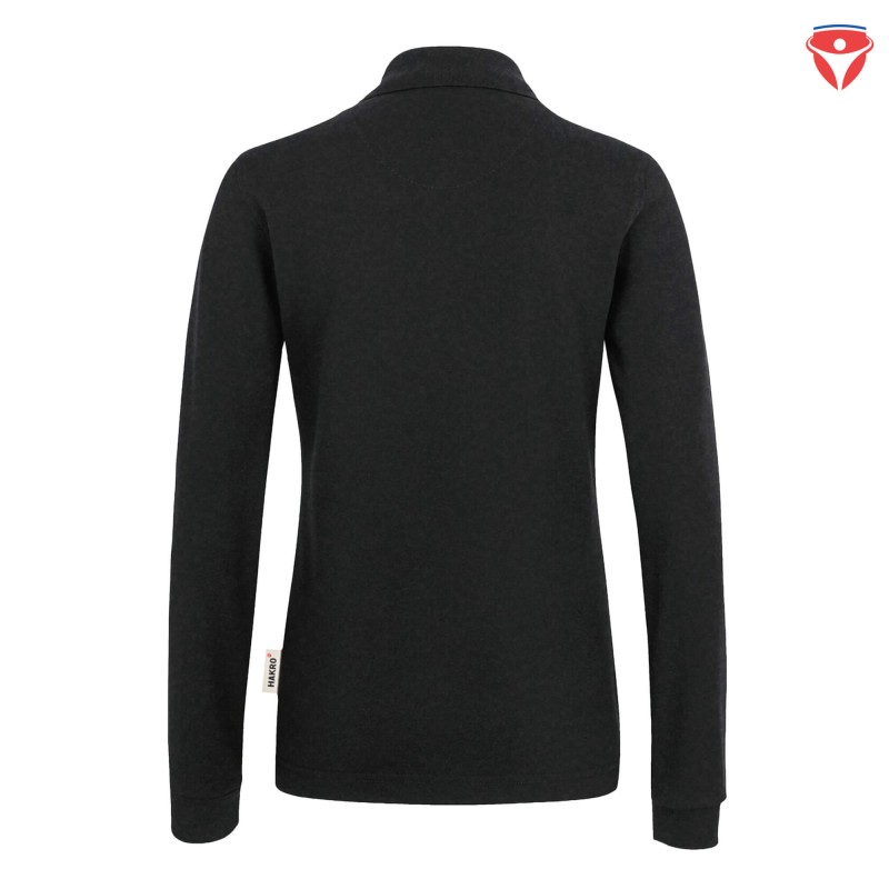 Hakro 215 Damen Longsleeve-Poloshirt Mikralinar