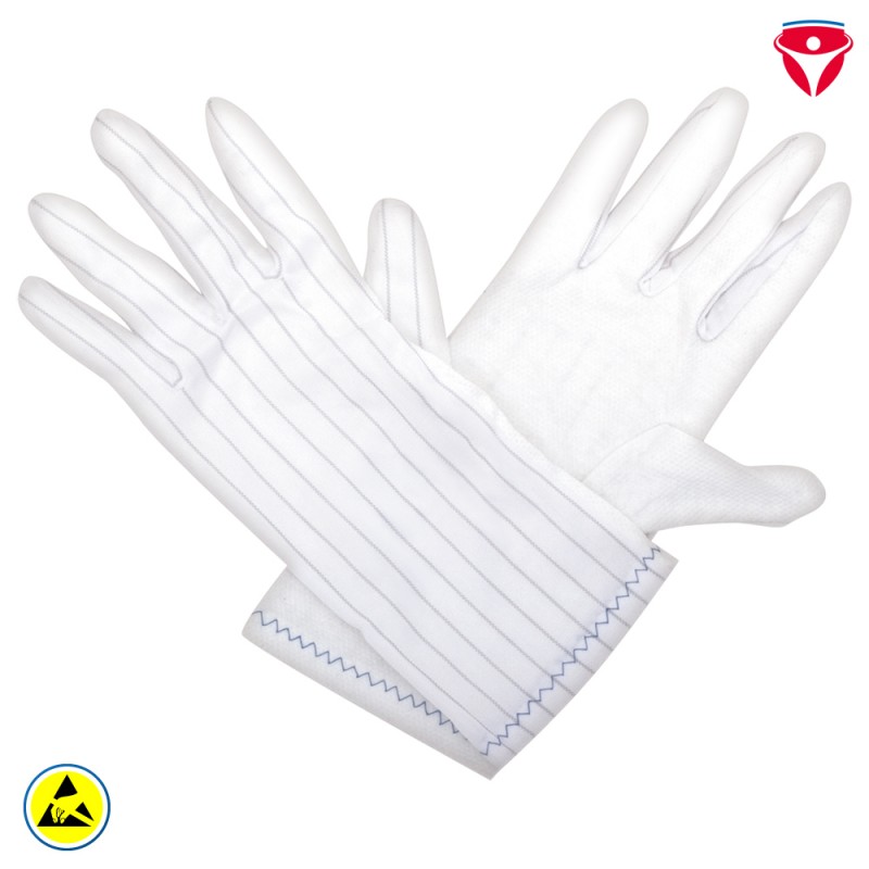 ESD Handschuhe mit PVC Noppen