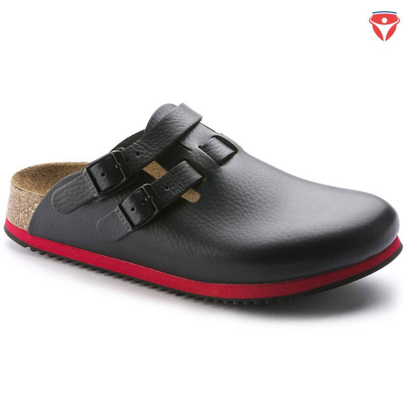 Birkenstock Kay SL Clog Naturleder Arbeitsschuhe | Weichbettung