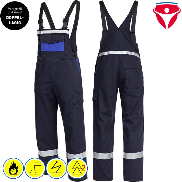 HB FlameSoft Latzhose | 7 kA