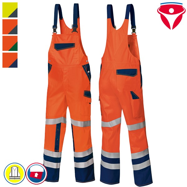 BP 2011 Latzhose Hi-Vis Comfort