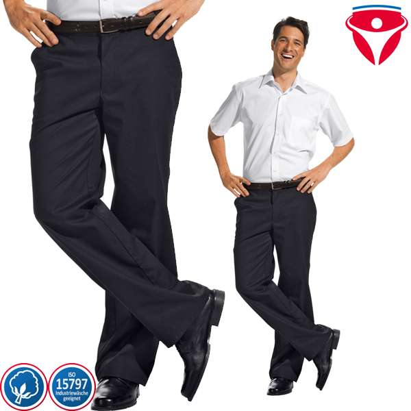 Herren Hose Leder Leiber Herrenhose In Weiß – Klassische Pflegerhose Aus Baumwolle, Bequem & Praktisch Leiber Herrenhose Berufsbekleidung Arzthose Baumwolle Weiß