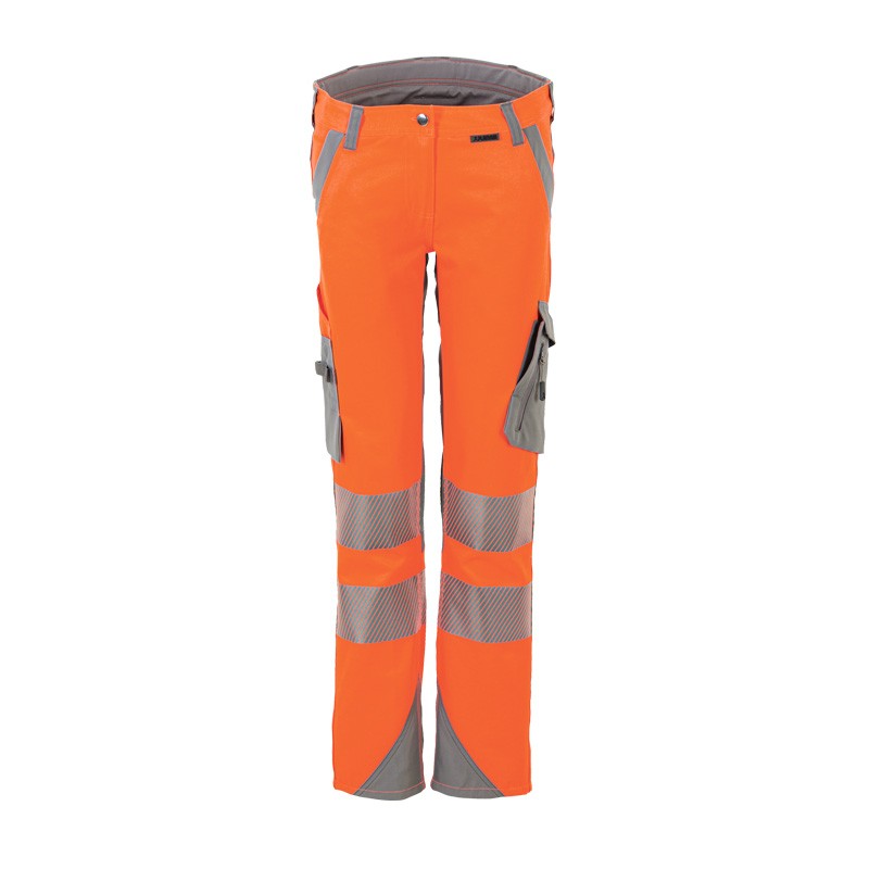 Planam Norit Damen Warnschutz Hose mit Stretch