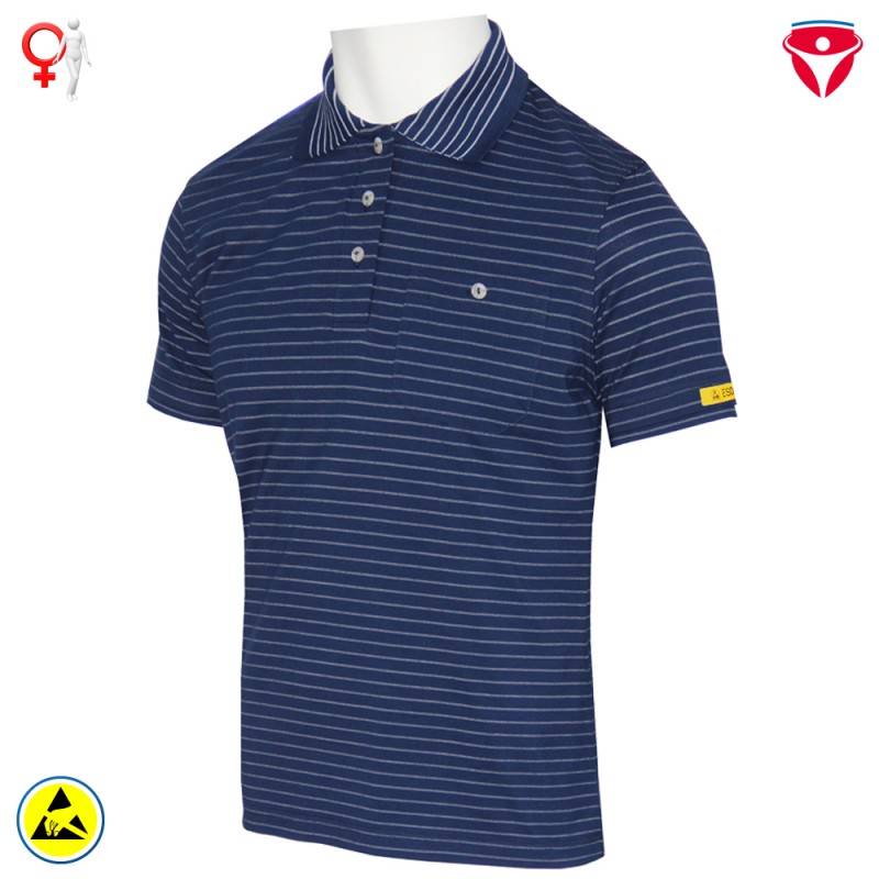HB ConducTex ESD Damen Polo-Shirt