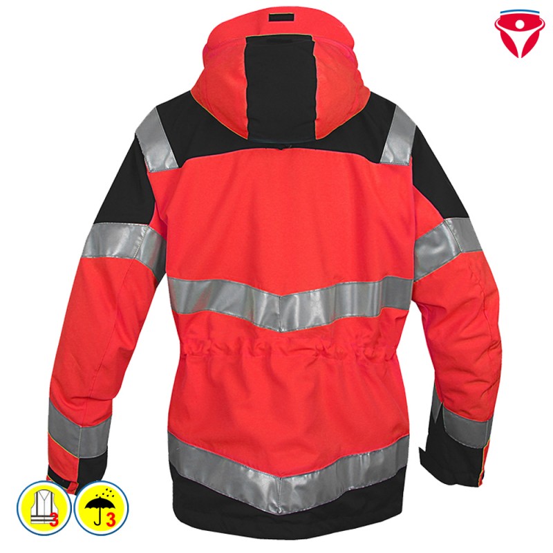 HB Hi-Vision Basic Warnschutz Jacke Klasse 3