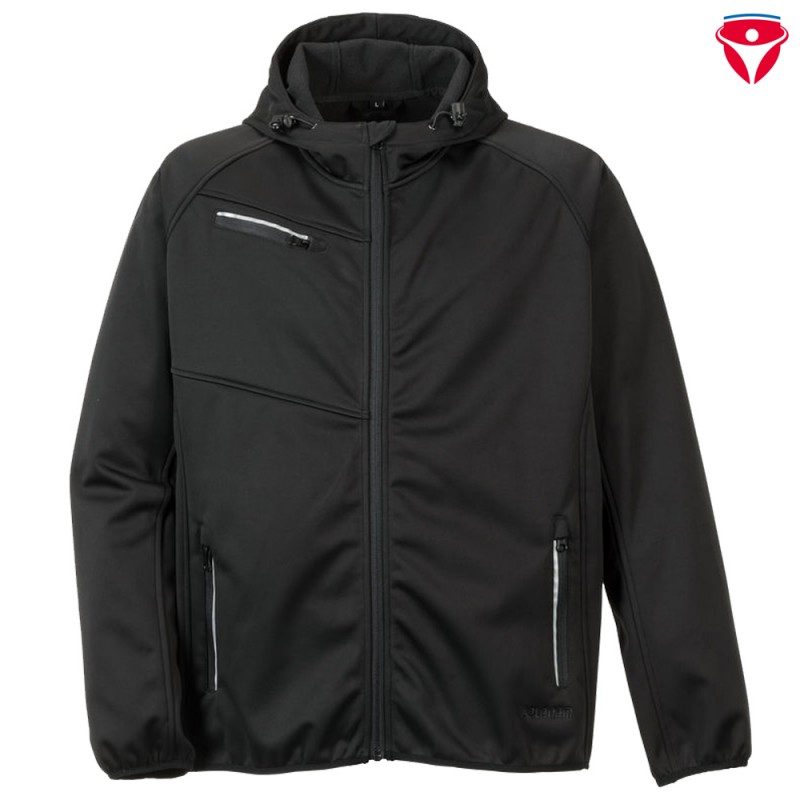 Planam Outdoor Fog Softshelljacke mit Reflexapplikationen
