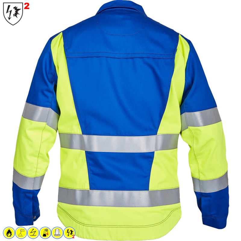 Rofa 2429 Warnschutz Jacke flammhemmend mit Störlichtbogenschutz APC 2